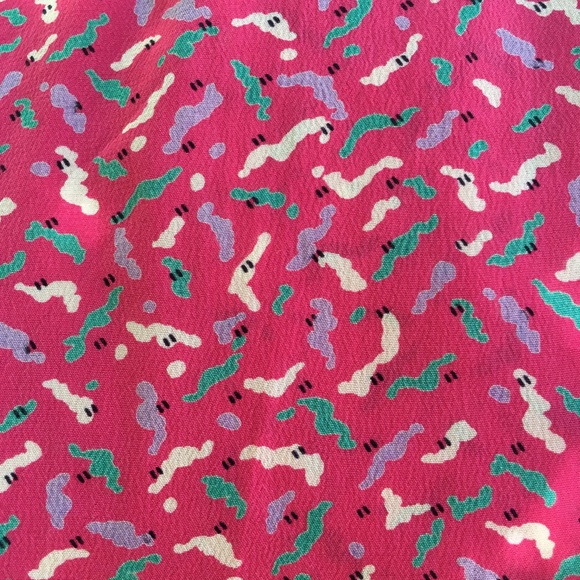 Two piece pink skirt and blouse set handmade - Picture 7 of 7